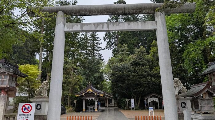 白山比咩神社 厳しい