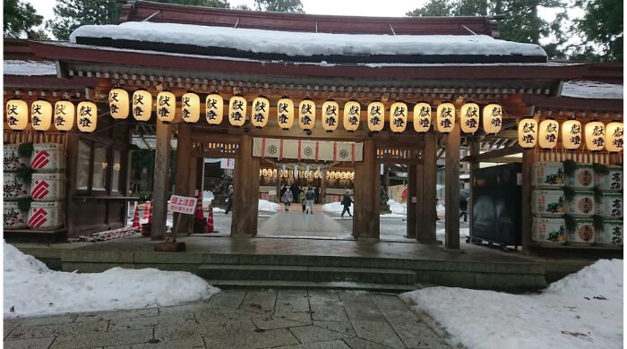 白山比咩神社 厳しい