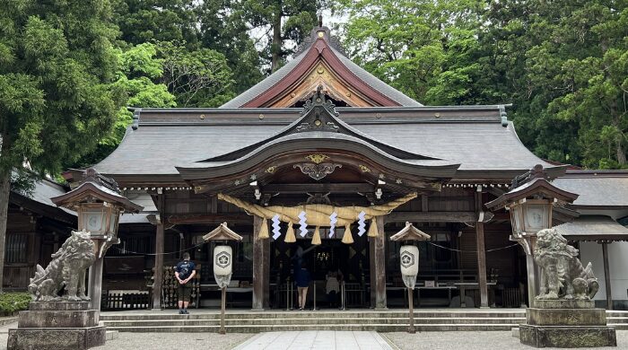 白山比咩神社 厳しい
